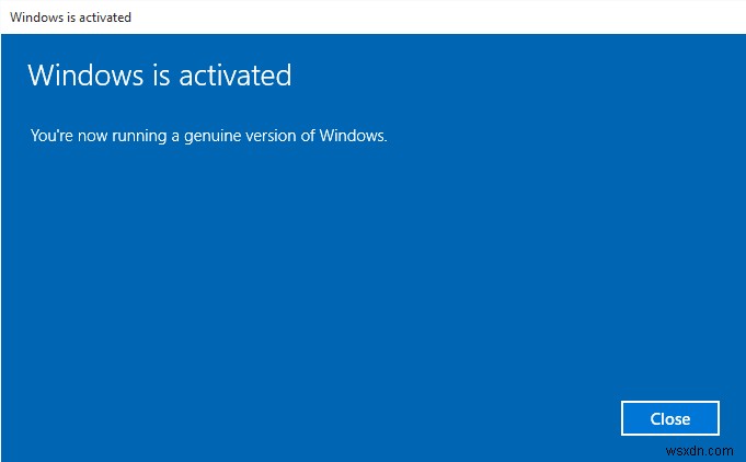 Windows 10 から Windows ウォーターマークのアクティブ化を削除