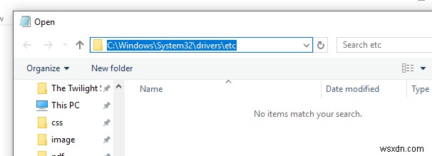 Windows 10 でホスト ファイルを編集するときにアクセスが拒否される問題を修正 