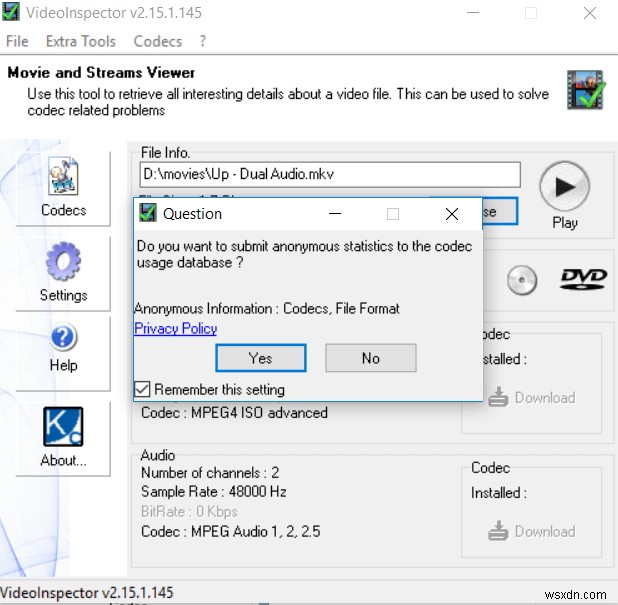 Windows で不足しているオーディオおよびビデオ コーデックを特定してインストールする 