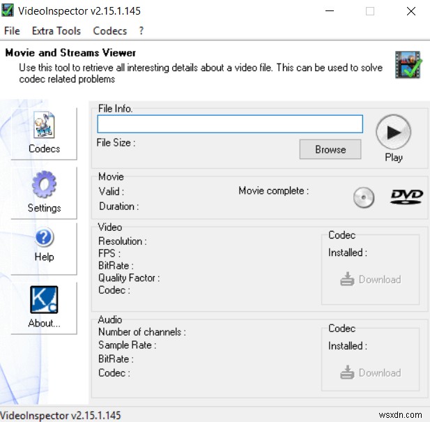 Windows で不足しているオーディオおよびビデオ コーデックを特定してインストールする 