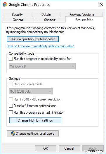 Windows 10 でぼやけて表示されるアプリを修正する