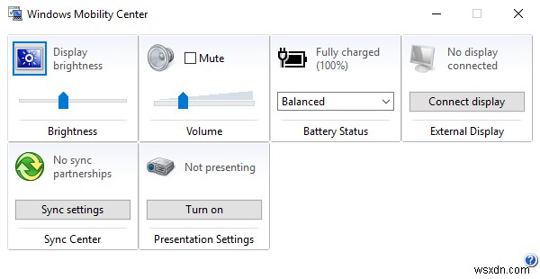 Windows 10 で画面の明るさを変更する方法