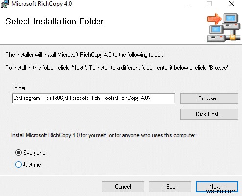 グラフィカル ユーザー インターフェイス (GUI) を Microsoft Robocopy に追加する