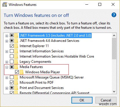 Windows Media Player サーバーの実行失敗エラーを修正 