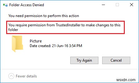 TrustedInstaller で保護されたファイルを削除する 3 つの方法 