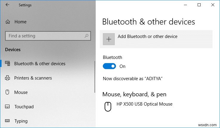 Windows 10 で Bluetooth デバイスを接続する方法 