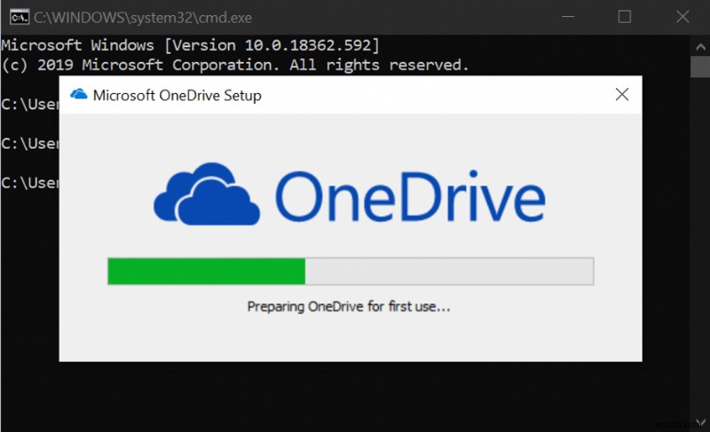 Windows 10 で OneDrive をインストールまたはアンインストールする方法