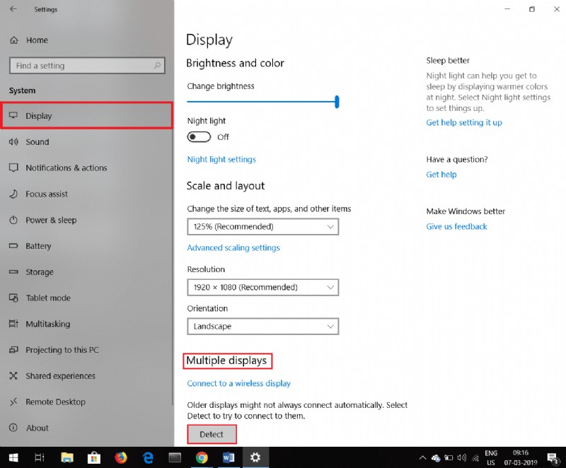 Windows 10で検出されない2番目のモニターを修正 