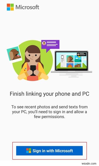 Android フォンを使用して PC からテキスト メッセージを送信する