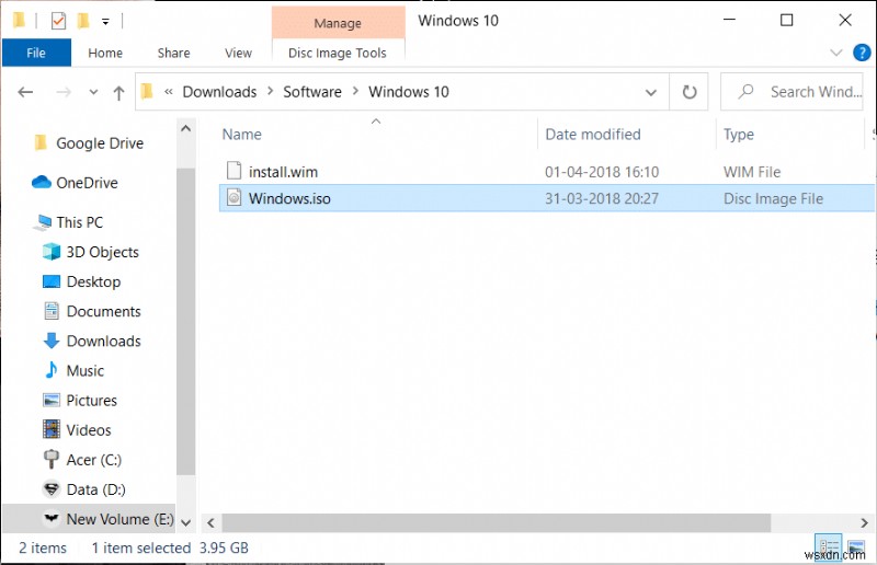 Windows 10でISOファイルをマウントまたはアンマウントする3つの方法 