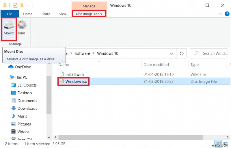 Windows 10でISOファイルをマウントまたはアンマウントする3つの方法 
