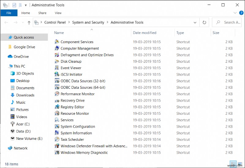 Windows 10 の管理ツールとは何ですか? 