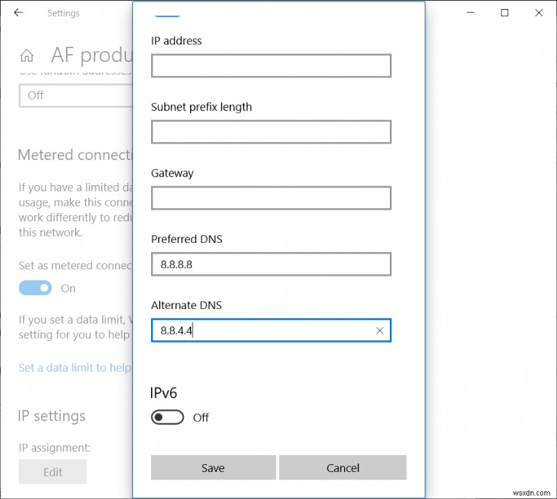 Windows で OpenDNS または Google DNS に切り替える方法 