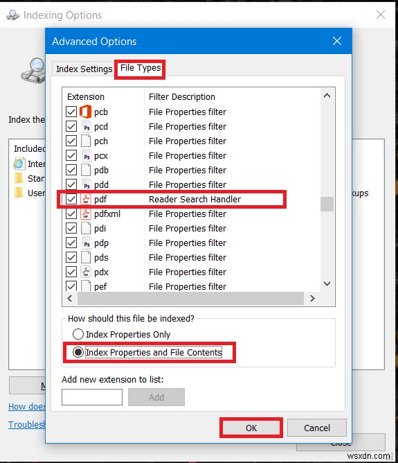 複数の PDF ファイル内のテキストを検索する 