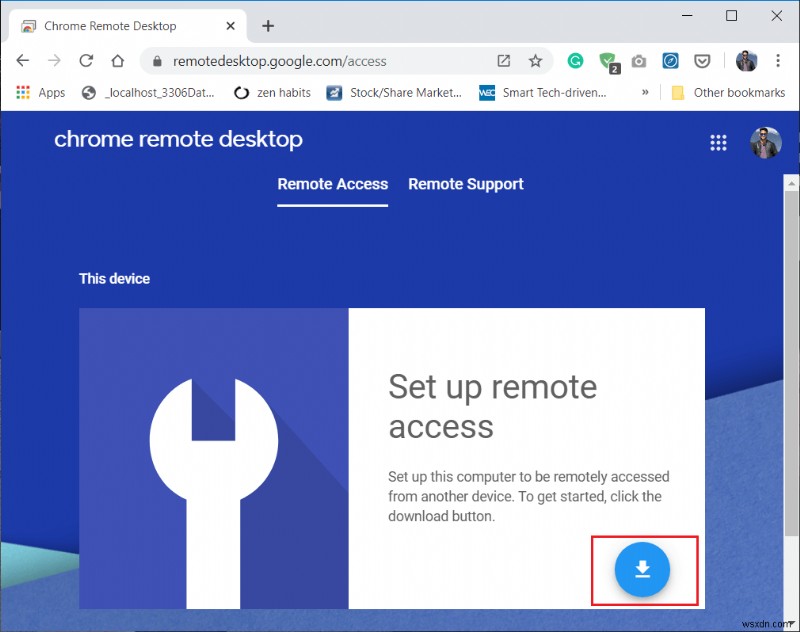 Chrome リモート デスクトップを使用してコンピュータにリモート アクセスする