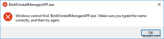 AMDエラーWindowsがBin64を見つけられないのを修正–Installmanagerapp.exe 