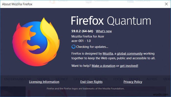 Firefox のサーバーが見つからないというエラーを修正