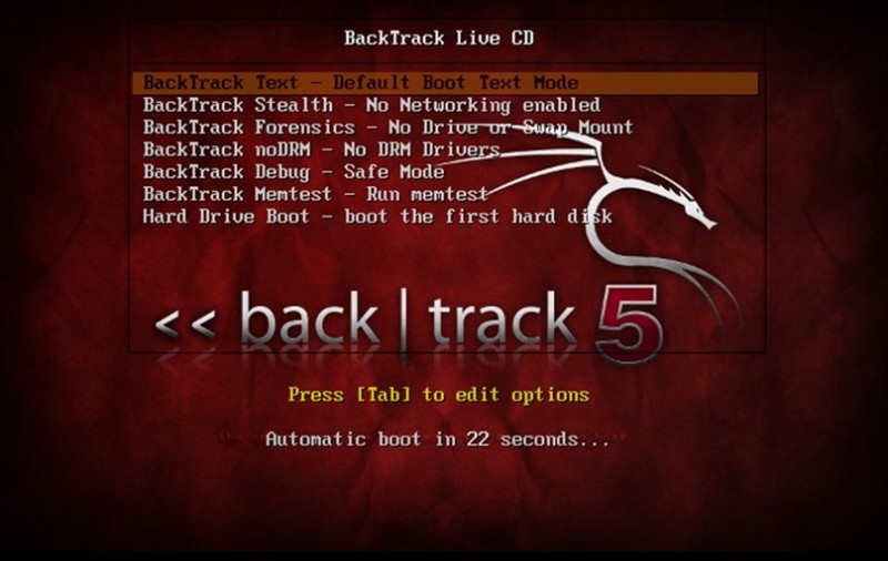 Windows で Backtrack をインストールして実行する方法
