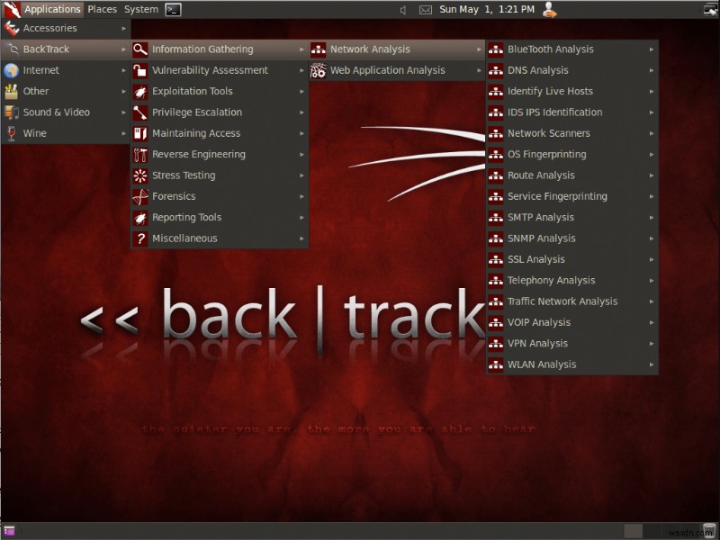Windows で Backtrack をインストールして実行する方法