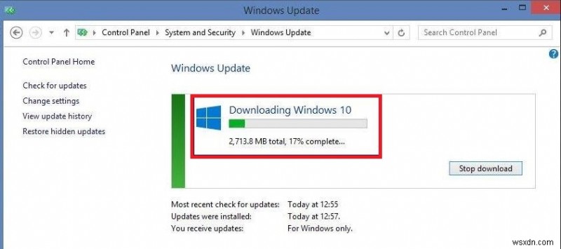 Windows 10 を PC に無料でダウンロード 