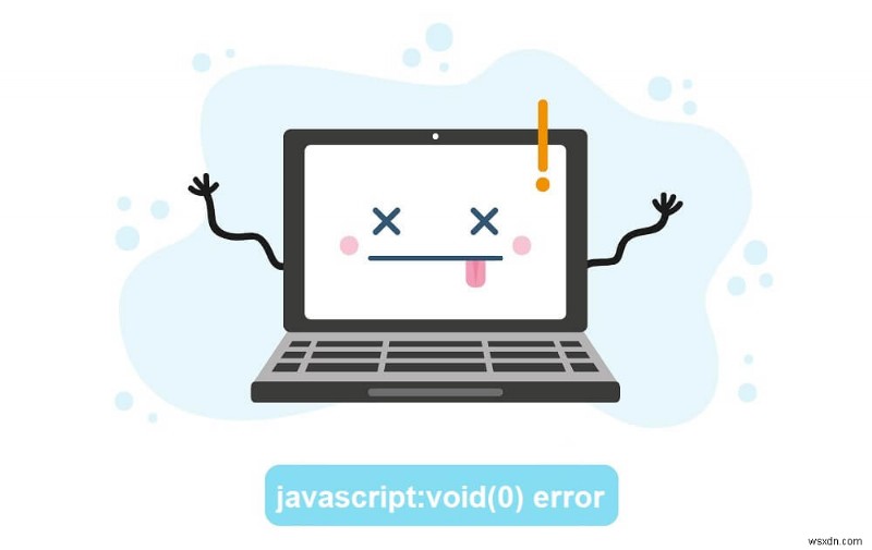 javascript:void(0) エラーを修正する方法 