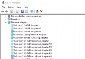 Microsoft Virtual WiFi Miniport Adapter とは?有効にする方法は?