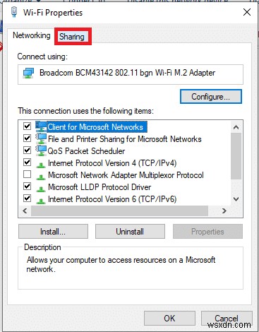 Microsoft Virtual WiFi Miniport Adapter とは?有効にする方法は?