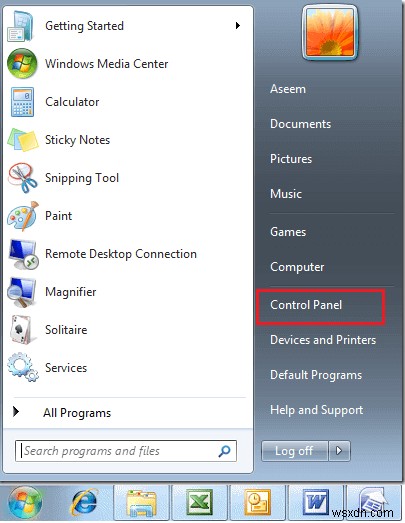 コントロール パネルを開く方法 (Windows 10、8、7、Vista、XP)