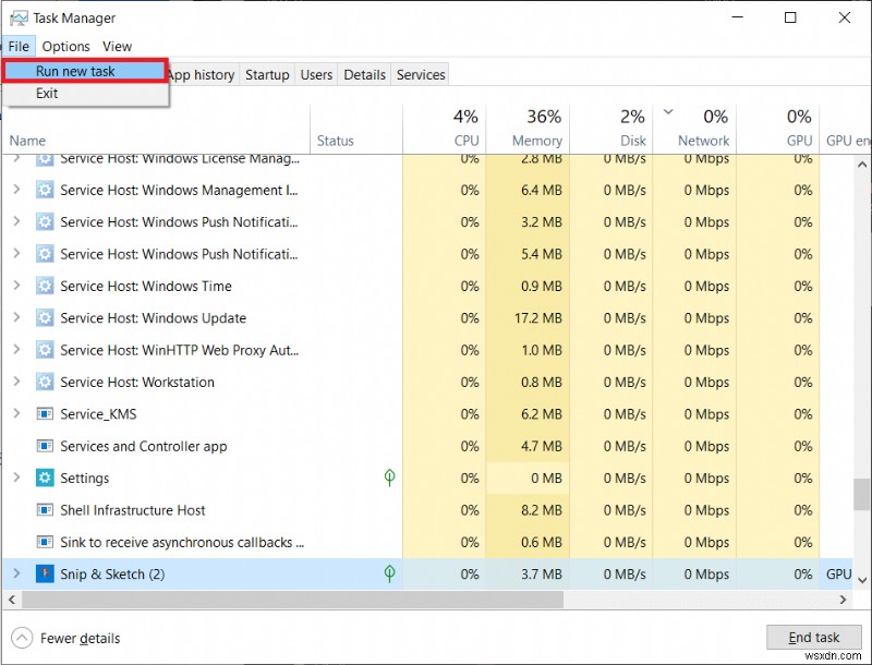 Windows 10 で Windows サービス マネージャーを開く 8 つの方法