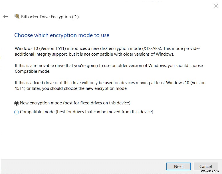 Windows 10 で BitLocker 暗号化を有効にして設定する方法