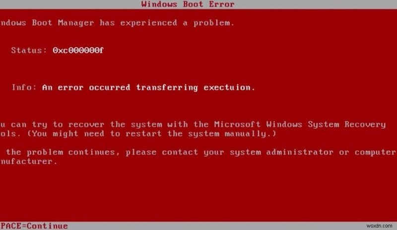 Windows 10 のレッド スクリーン オブ デス エラー (RSOD) を修正する