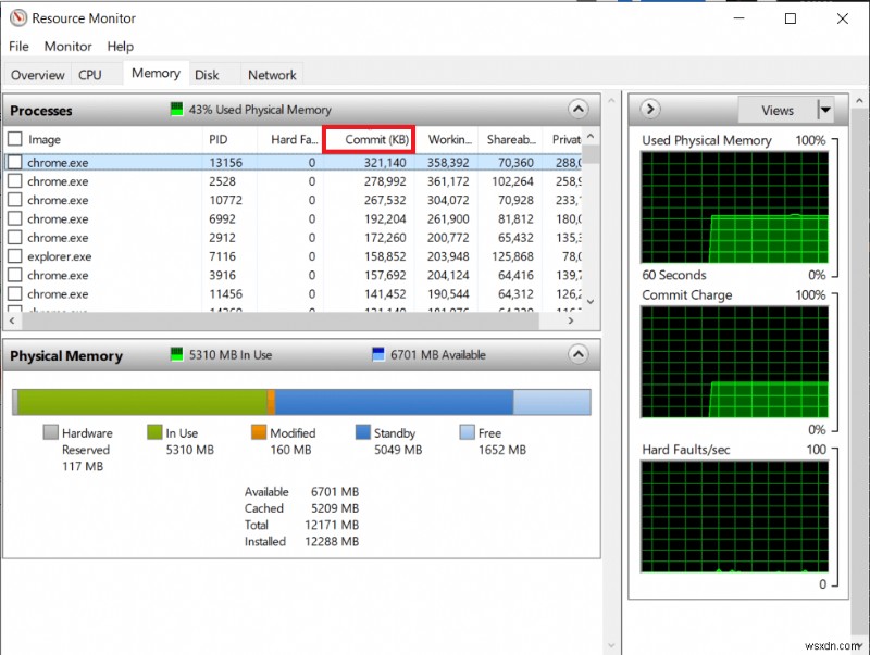 Windows 10 コンピュータの RAM を解放する方法