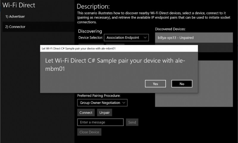 Windows 10 の WiFi Direct とは何ですか? 