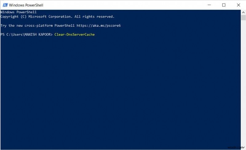 Windows 10 で DNS キャッシュをフラッシュしてリセットする方法