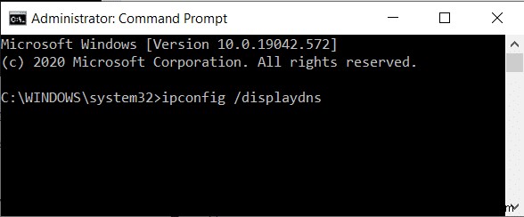 Windows 10 で DNS キャッシュをフラッシュしてリセットする方法