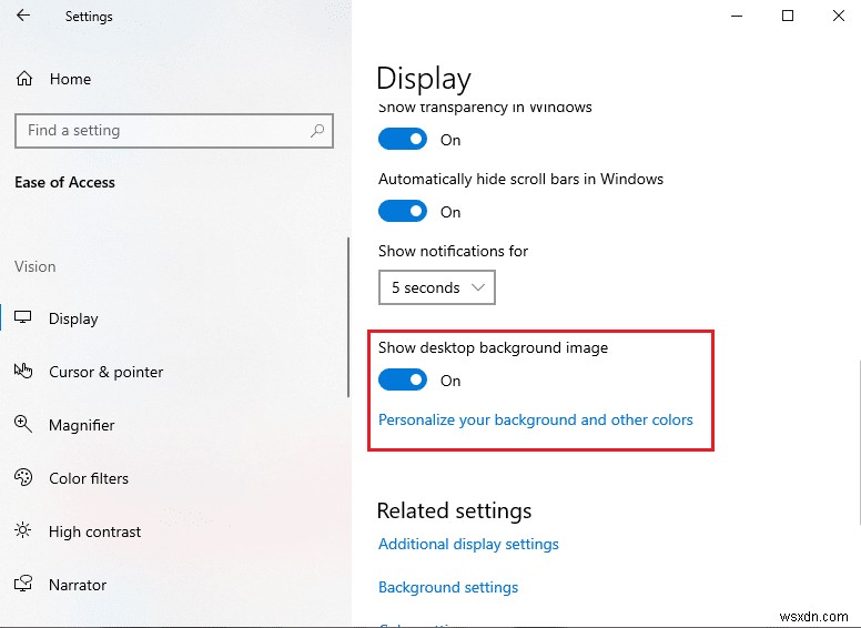 Windows 10 で黒いデスクトップの背景を修正する 