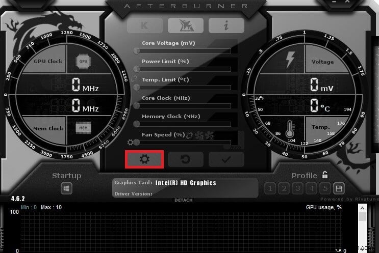 タスクバーに CPU と GPU の温度を表示する方法 