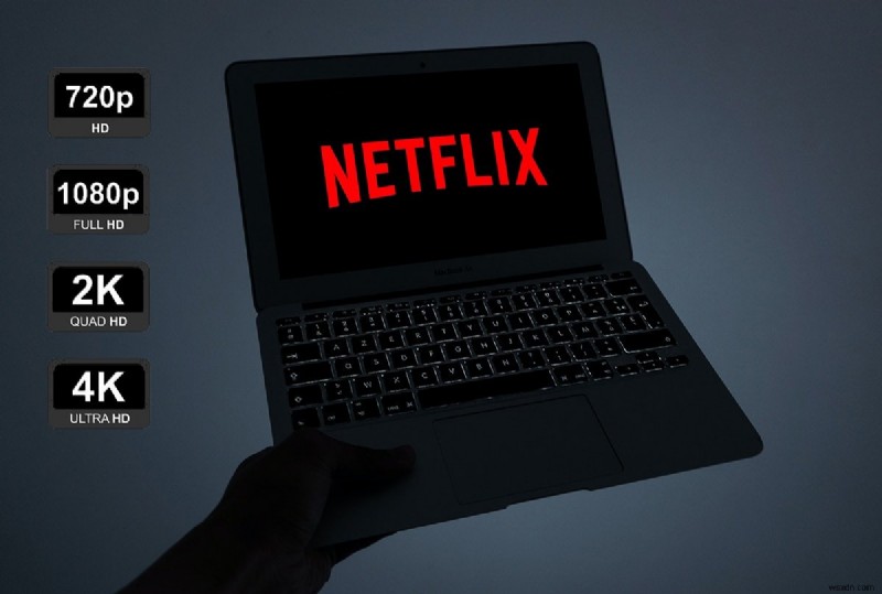 コンピューターでNetflixのビデオ品質を変更する方法 