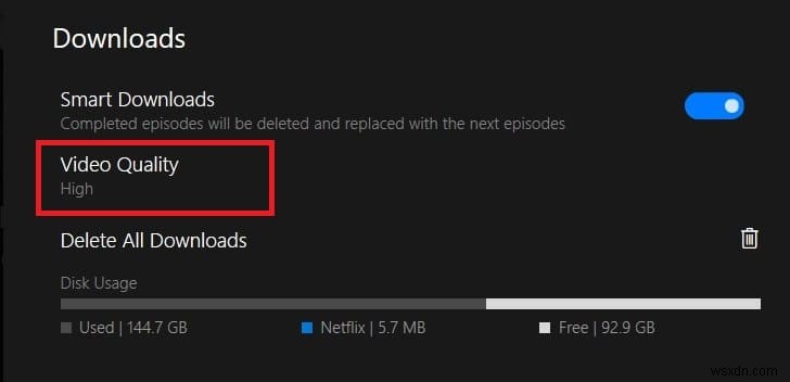 コンピューターでNetflixのビデオ品質を変更する方法 