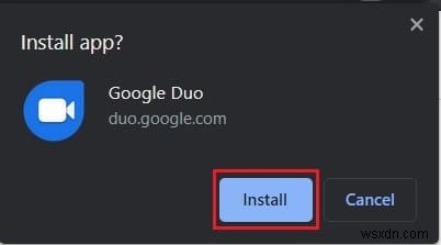 Windows PCでGoogle Duoを使用する方法 