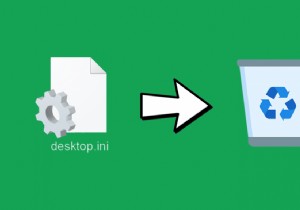 コンピューターから desktop.ini ファイルを削除する方法 