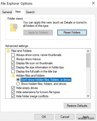 コンピューターから desktop.ini ファイルを削除する方法 
