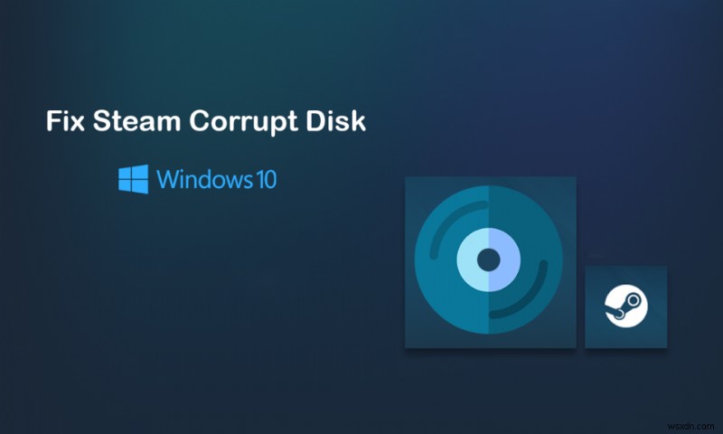 Windows 10でSteam破損ディスクエラーを修正 