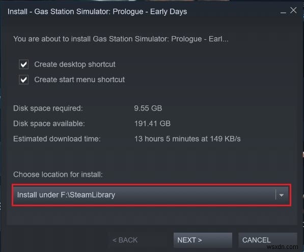 Windows 10でSteam破損ディスクエラーを修正 