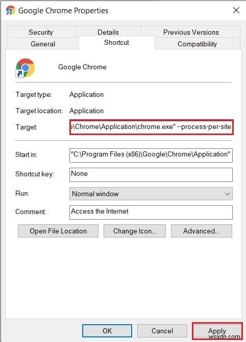 実行中の複数の Google Chrome プロセスを修正する