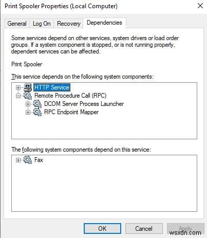 ローカル プリント スプーラ サービスが実行されていない問題を解決する