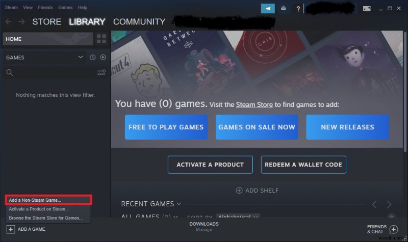 Steam で Origin ゲームをストリーミングする方法