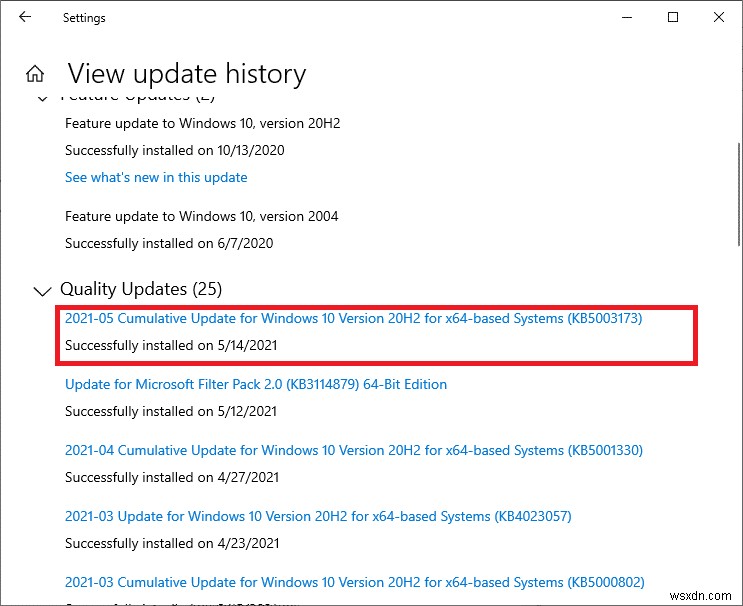 Windows Update エラー 0x800704c7 を修正 
