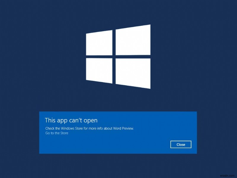 Windows 10 アプリが機能しない問題を修正 