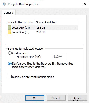 Windows 10 で一時ファイルを削除する方法 
